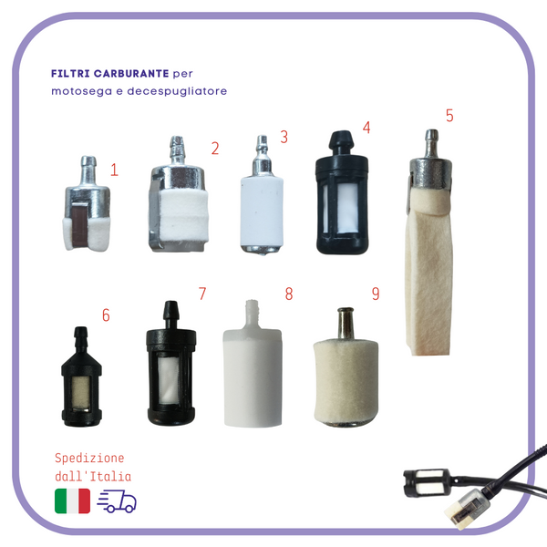 Filtro Benzina Universale