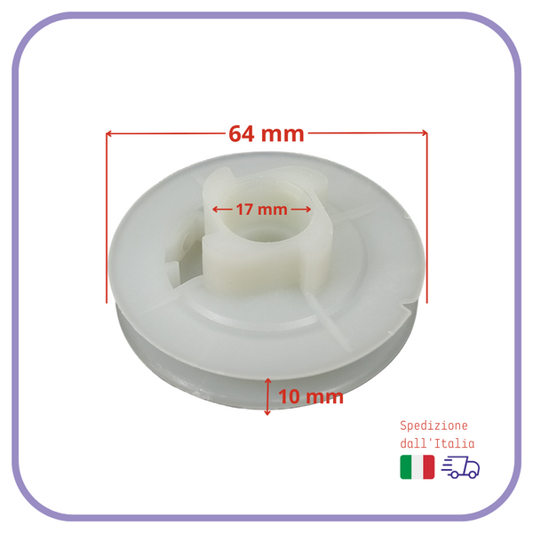 Puleggia Avviamento a Strappo per Motosega 45cc - 58cc
